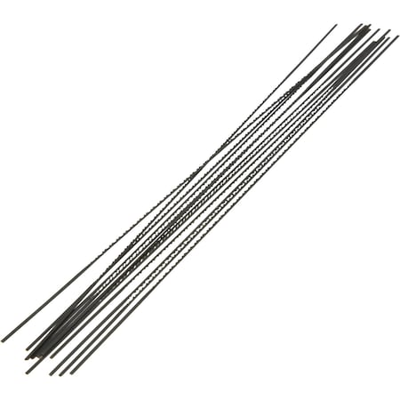 Supercut #02 .032" 22 TPI Flat, Plain End Scroll Saw Blade, 12PK H9017