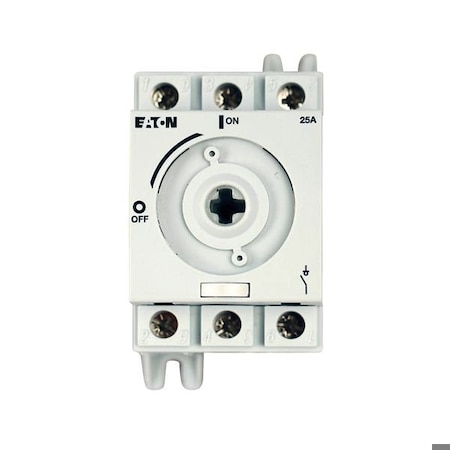 Eaton rotary disconnect switch, 25 A, Non-fusible, Three-pole, Rotary switch, 600 V R5A3025U