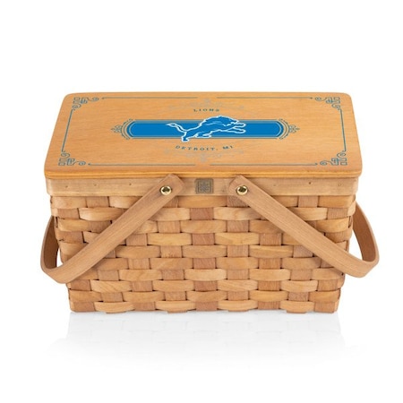 Picnic Time Family Of Brands Detroit Lions - Poppy Personal Picnic Basket, (Beige) 124-00-299-116-2