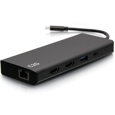 C2G 4K USB MON DOCK PWR HDMI 3.5MM & 60W C2G54487