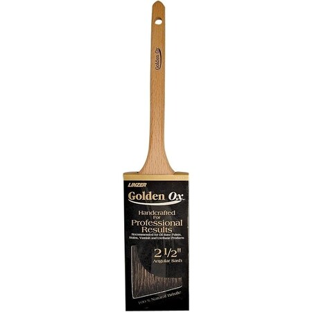 Linzer WC Paint Brush, 2-1/2 in W, 2-3/4 in L Bristle, China Bristle, Sash Handle 2453-2.5