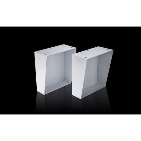 Rittal Floor Stand Kit, 12in H X 12in D Fsk1212C Carbon Steel 8018417