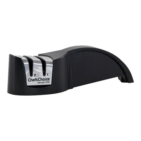 Chefs Choice Chef'sChoice Diamond Hone Knife and Scissors Sharpener, 2-Stage, in Black 4780100