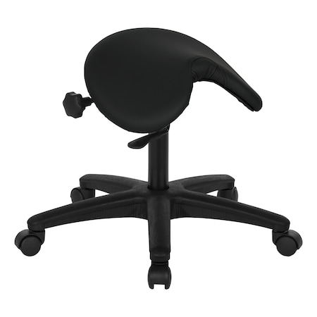 Office Star Products Drafting Pneumatic Drafting Stool, Dillon Black ST203-R107