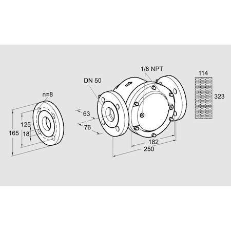 Honeywell Kromschroder FLTR, GAS, GFK 50TA40 3 KS81941610
