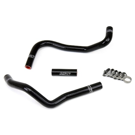 Hps Performance High Temp Reinforced Silicone Heater Coolant Hose Kit, Black,  57-1282-BLK