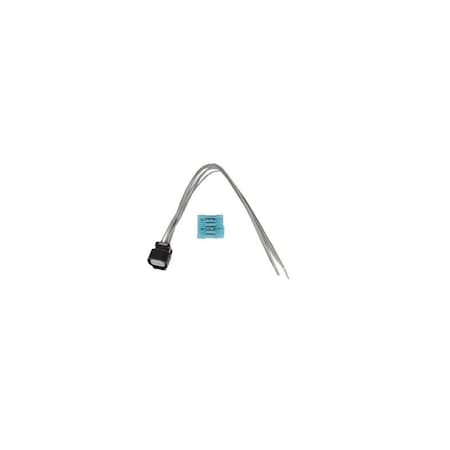 Acdelco CONNECTOR ASM WRG HARN W/LEADS BLACK, Engine Wiring Harness Connector, PT2713