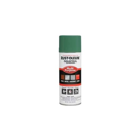 Rust-Oleum Spray Paint, Machine Green, Gloss, Solvent, 12 oz 202211