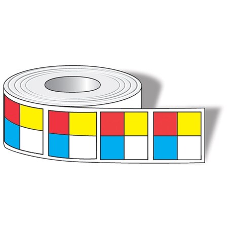 Accuform NFPA DIAMOND ROLL LABEL 2 X 2 UNIT LZN631PS5