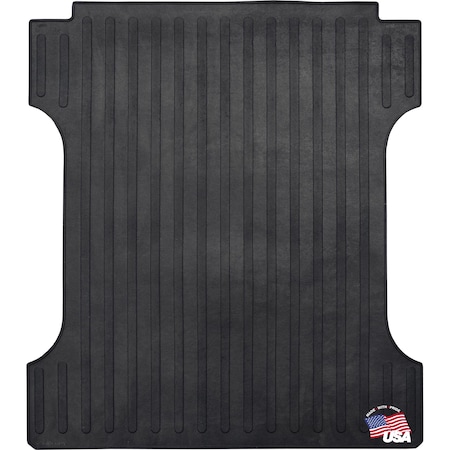 Boomerang Rubber Truck Bed Mat, Black, Unfinished, Rubber TM666BAGGED
