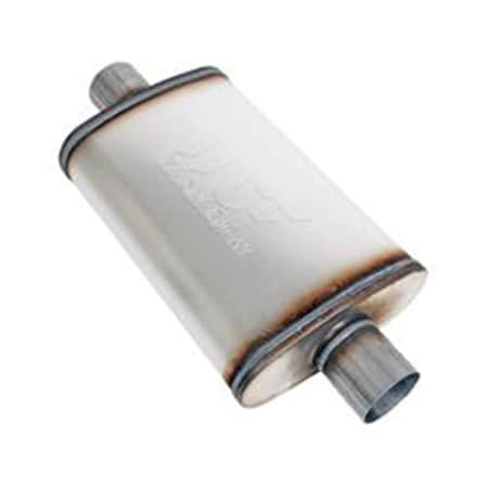 Magnaflow 14 x 4 x 9 in. Natural Performance Mufflers Stainless Steel M66-11219