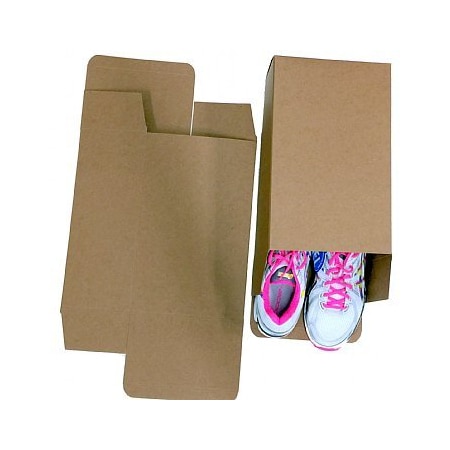 Bubblefast 50 Large Generic Brown Shoe Boxes, 50PK Shoe Box Lrg-50