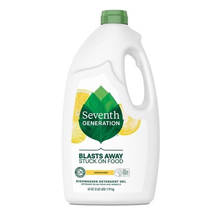 Seventh Generation Lemon Scent Gel Dishwasher Detergent 42 oz 62714262
