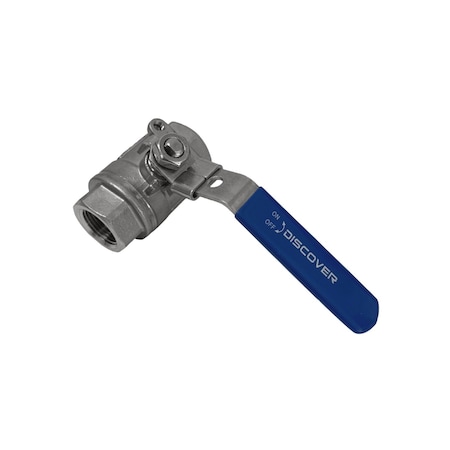 Discover 3/4 in. Full-Port Stainless Steel Seal-Welded Ball Valve 2000 PSI 101100