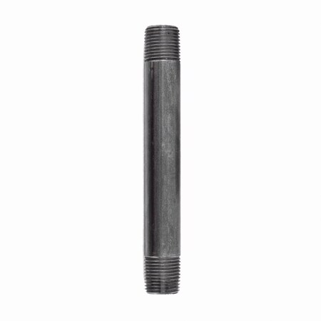Ace Trading - Nipple STZ Industries 3/8 in. MIP each X 3/8 in. D MIP Black Steel 6 in. L Nipple 308UP38X6
