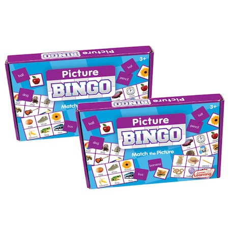 Junior Learning Picture Bingo, 2PK JL540