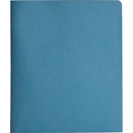 Smead 2-Pocket Folder W/tang Fastener, Letter, 1/2in Cap, Blue, 25PK 88052
