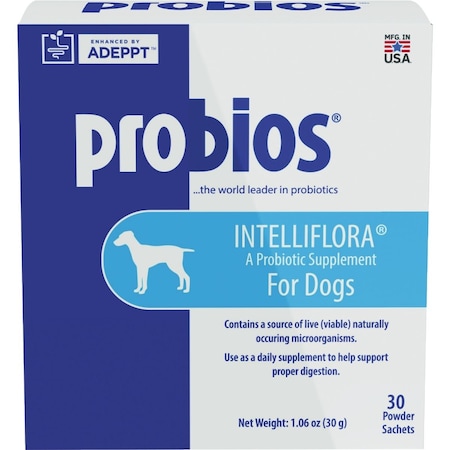 Probios Intelliflora Probiotic Dog Supplement, 30-Count CHR-800