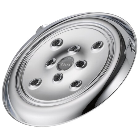 Delta Universal Showering Components H2Okinetic Single-Setting Raincan Shower Head In Chrome RP70172
