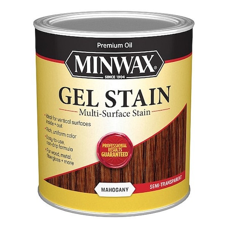 Minwax Wood Stain, 1 qt, Mahogany 66050000