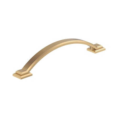 Amerock Sheffield 5-1/16 inch (128mm) Center-to-Center Champagne Bronze Cabinet Pull, 25PK 25VMP37042CZ