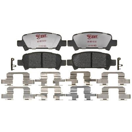 R/M Brakes RM Brakes EHT770H Brake Pad Set R53-EHT770H