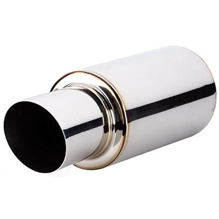 Vibrant 1061 Stainless Steel Case Exhaust Muffler - 6.25 In. V32-1061