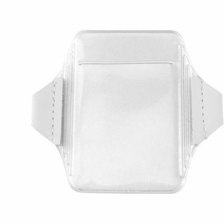 Brady BADGE HOLDER, 212 GOVT/MLTY CLEAR VINYL ARM BAND BADGE HOLDER 1840-7110