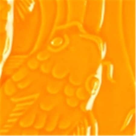Amaco Lg  Non-Toxic Gloss Glaze- 1 Pint- Vivid Orange 406958