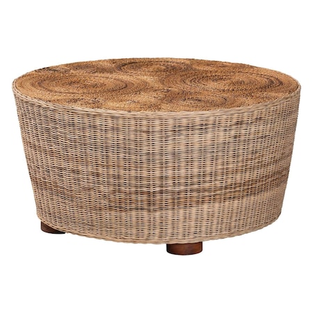 Bali & Pari Hosanna Natural Rattan Coffee Table 265-14517-ZORO