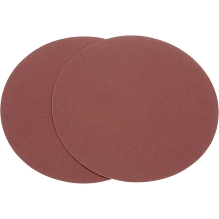 Woodstock 12" A/O Sanding Disc, 80 Grit PSA, 2PK D1336
