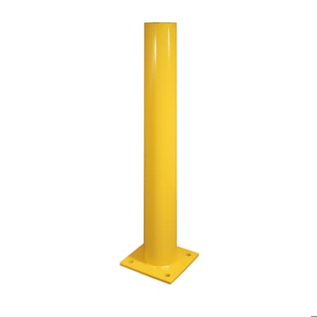 Ideal Warehouse Innovations Pipe Bollard Assembly, 6 in Dia x 48 in H 40-5031-A