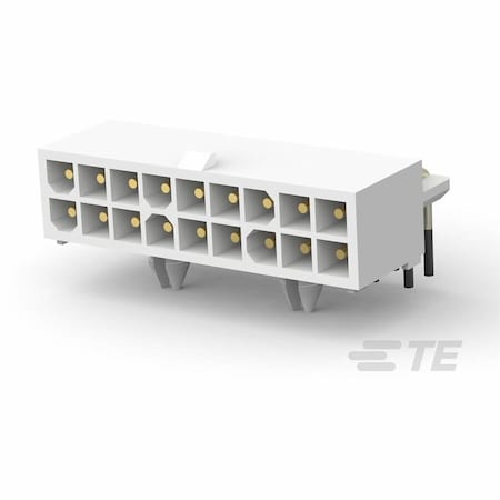 Te Connectivity AGASTAT 18P MINI UMNL R/A HDR ASSY LF 1-794105-1