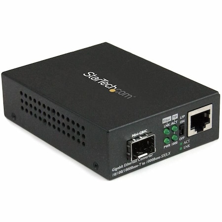 Startech.Com Fiber Media Converter with Open SFP Slot MCM1110SFP