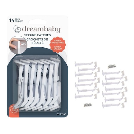 Tee-Zed Products Secure Sfty Catches 14Pk L1412