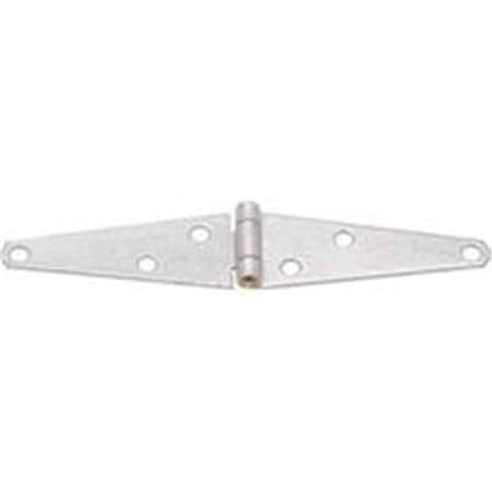 National Hardware Strap Hinges 4 in. Galved, 10PK 128629