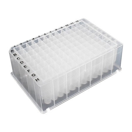 Mtc Bio Deep-Well Well Plate, Colorless, PK50 D3096-39S