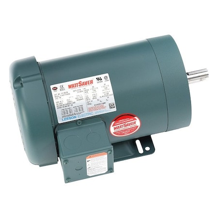 Leeson Three-Phase General Purpose Motor, 1 1/2 HP, 145TC Frame, 230/460V Voltage, 1,750 Nameplate RPM 121180.00