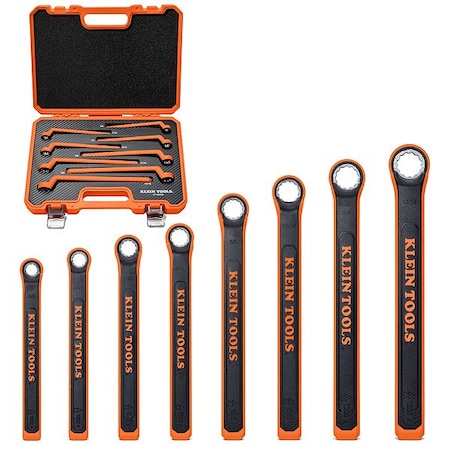 Klein Tools Insulated Box End Wrench Set, 8-Pc 47140INS