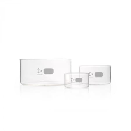 Duran Crystallizing Dish, Colorless, PK10 213136302