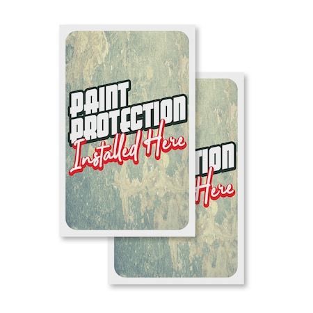 Signmission Paint Protection, Vinyl Decals Only 24 Inch x 36 Inch, Vinyl Decal, 2PK DSB-2436-2PACK-30411