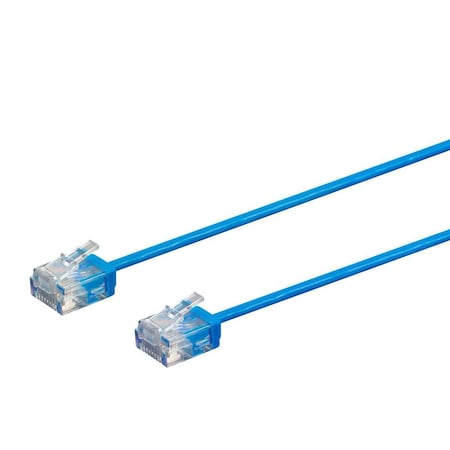 Monoprice Micro SlimRun Cat6 Ethernet Patch Cable - Stranded_ 550MHz_ UTP_ Pure 34247