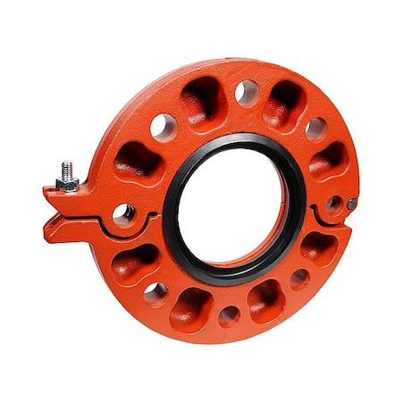 Gruvlok Flange, Ductile Iron, Grooved, 8 1/4 in 0390214047