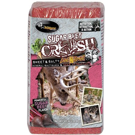 Evolved Habitats Salt Block Sugarbeet Crush 4Lb WLD015
