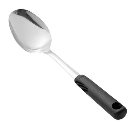 Good Grips Spoon, 12.35 in OAL, Stainless Steel, Polished 11283100