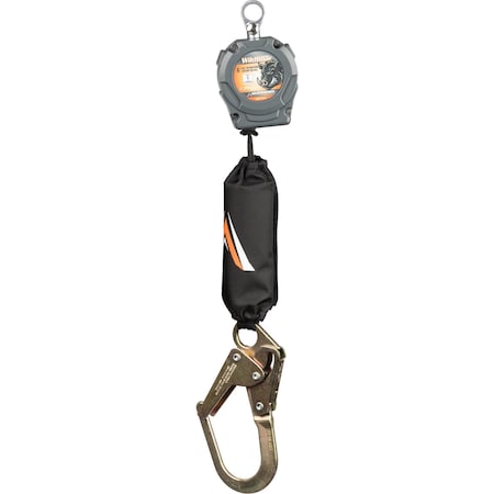Malta Dynamics Wild Boar 6 ft Single Self Retracting Lifeline-SRL with Rebar Hook, OSHA and ANSI Compliant C4103
