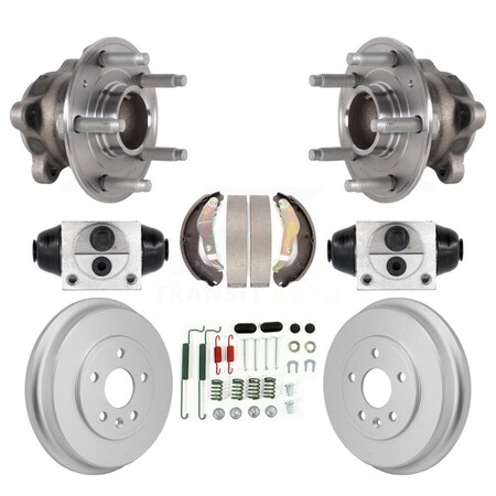 Transit Auto Rear Wheel Cylinders Coated Drum Shoes Hardware Hub