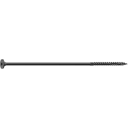 Camo Structural Screw, 5/16 in Thread, 10 in L, Flat Head, Star Drive, Sharp Point, PROTECH Ultra 4 Coated, 50 0366274