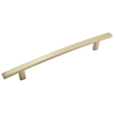 Amerock Cyprus 6-5/16 inch (160mm) Center-to-Center Golden Champagne Cabinet Pull, 10PK 10VMP26204BBZ