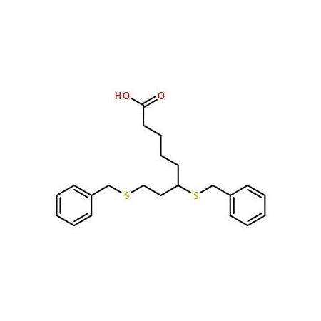 Ak Scientific 6, 8-Bis(benzylthio)octanoic acid (25mg), CAS 95809-78-2 Y0307-25mg